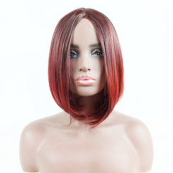 3 Packs Sweet Simple Style Holiday Home High Temperature Wire Centre Parting Long Straight Hair Wigs