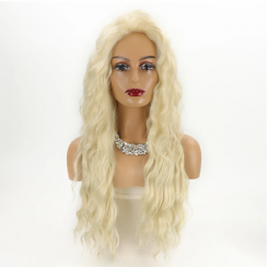 2 Packs Party High Temperature Wire Side Points Long Curly Hair Wigs